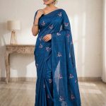Bengal Khadi Embroidery Cotton Saree Collection