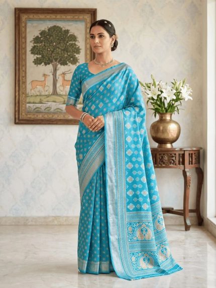 Dolla Rico Jari Saree