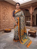 Kalamkari Saree - Image 9