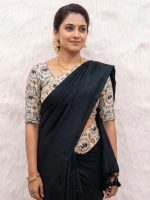 Khadi Plain Kalamkari Blouse - Image 5
