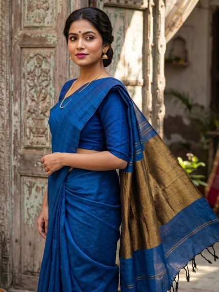 Nayanthara - handloom khadi cotton saree
