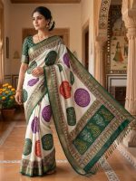 Riva Dola Rico Jari Saree - Image 8