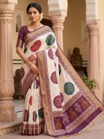 Riva Dola Rico Jari Saree - Image 4