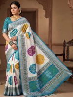 Riva Dola Rico Jari Saree - Image 6