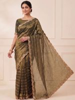 Space Silk With Mahaveer Print - Image 2
