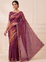 Space Silk With Mahaveer Print - Image 3