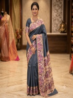 Slate Garden Fancy Silk