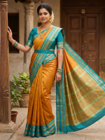 Emerald Mayuri Silk Saree - Image 3