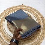 Banarasi silk checked - Image 4