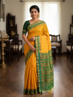 Kalyani cotton cheked saree